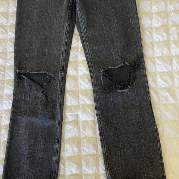 Abercrombie & Fitch curve love the ankle straight denim - Picture 3 of 9